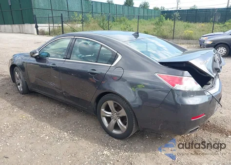 2012 Acura Tl 3.7 из США, поврежденный, VIN 19UUA9F20CA003699